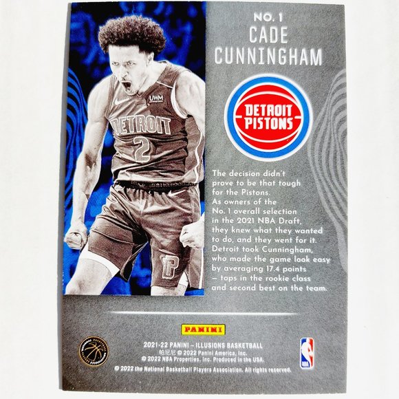 Detroit Pistons (Cade Cunningham) - BKBL [9_CC1] - Picture 3 of 3